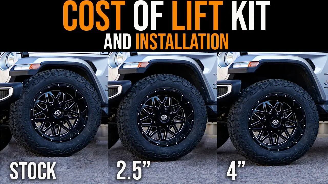 Cost of a Lift Kit [Installation & Labour] Cost Niche